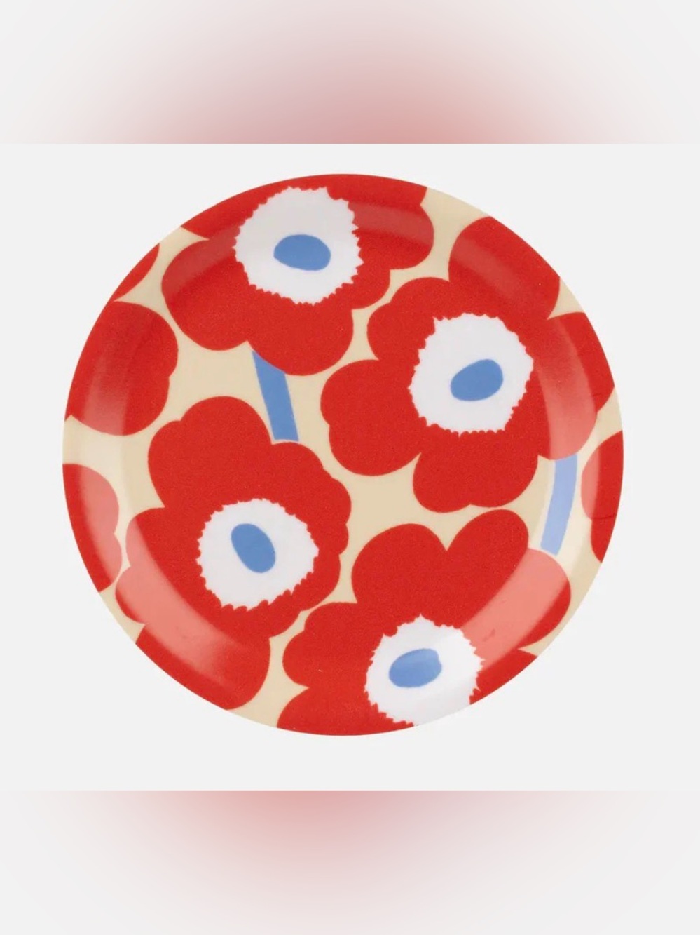 Marimekko Unikko Coaster **Set of two**.  BNWT